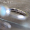 Bague "Plume" Tanzanite ajustable en Argent 925, ajustable - Illustrations & Bijoux fantaisie ClairObscur Art