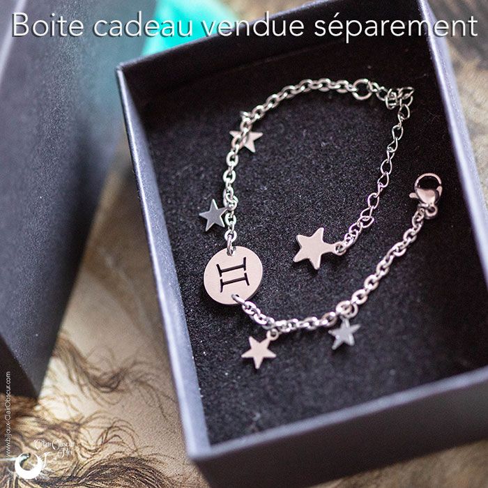 YAYAKO Bracelets Zodiaque Or 18K Acier Inoxydable - Bracelet Signes Astro Femme Filles