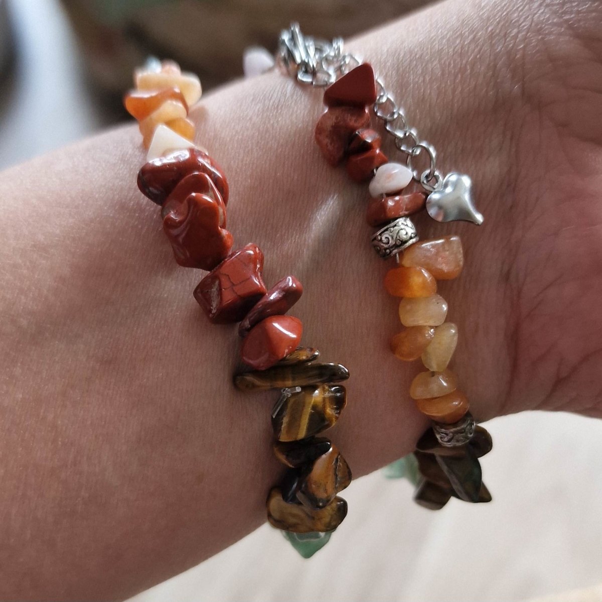 Bracelets CHAKRAS - Deux versions - Illustrations & Bijoux fantaisie ClairObscur Art