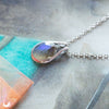 Collier "Éiréné " Labradorite, Améthyste ou Pierre de Lune arc-en-ciel - Illustrations & Bijoux fantaisie ClairObscur Art