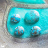 Collier "Sri Yantra Lotus" Turquoise - Illustrations & Bijoux fantaisie ClairObscur Art