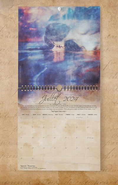 [Précommande] Calendrier Fantasy 2024 ClairObscur Art - Illustrations & Bijoux fantaisie ClairObscur Art