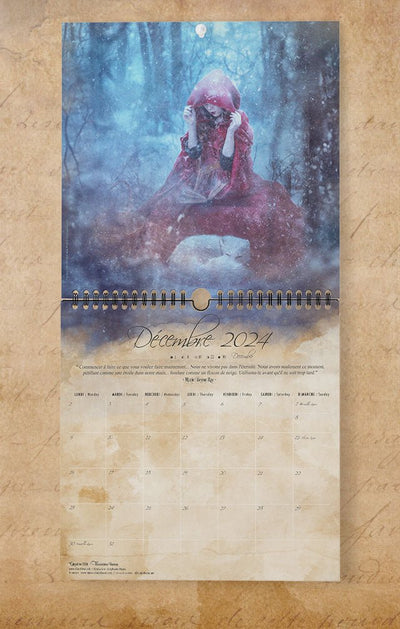 [Précommande] Calendrier Fantasy 2024 ClairObscur Art - Illustrations & Bijoux fantaisie ClairObscur Art